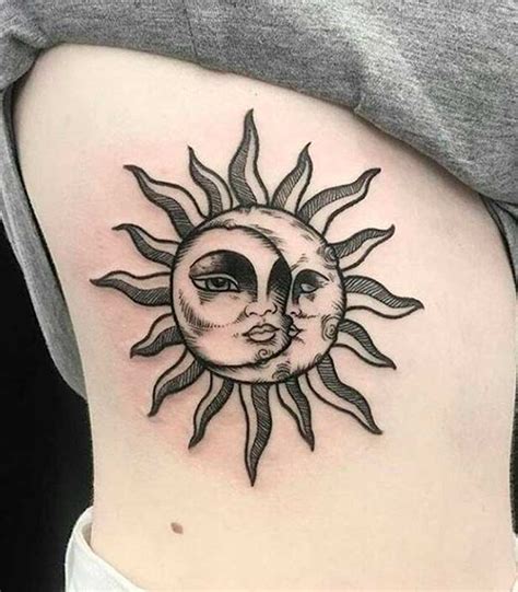 lunas para tatuajes|sol y luna tatuajes.